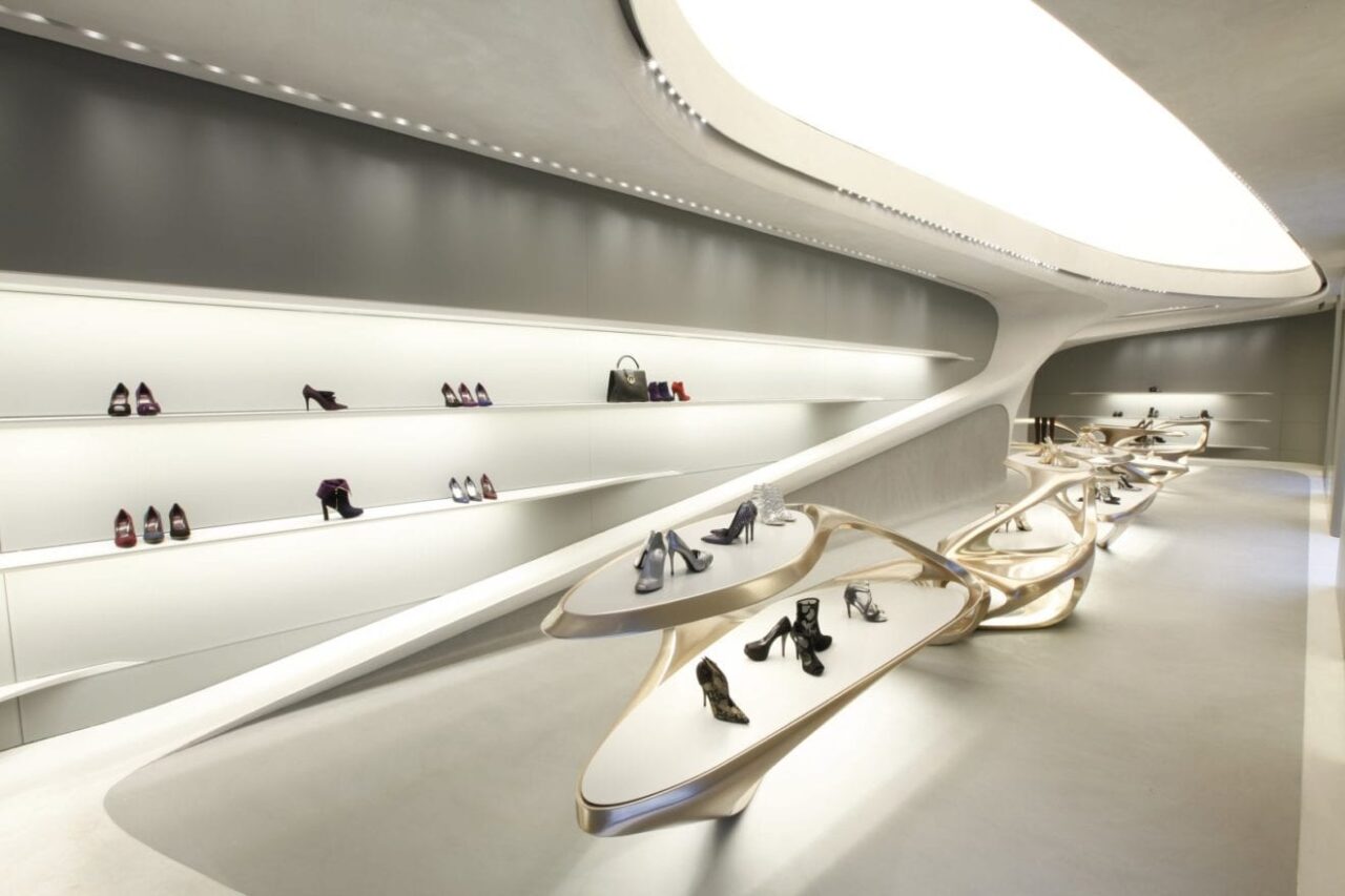 zaha hadid Stuart Weitzman milan 02