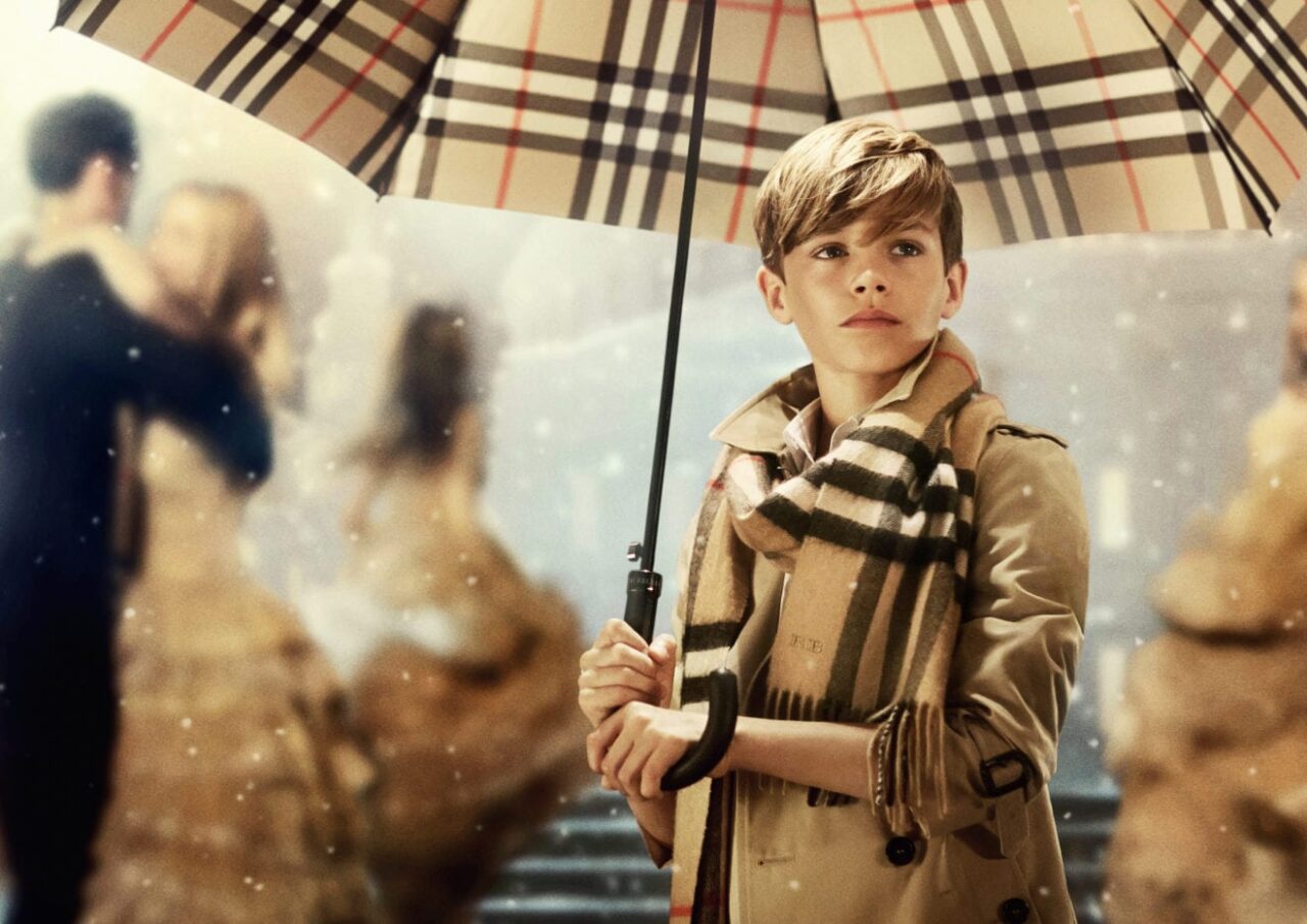 1 burberry festive campaign