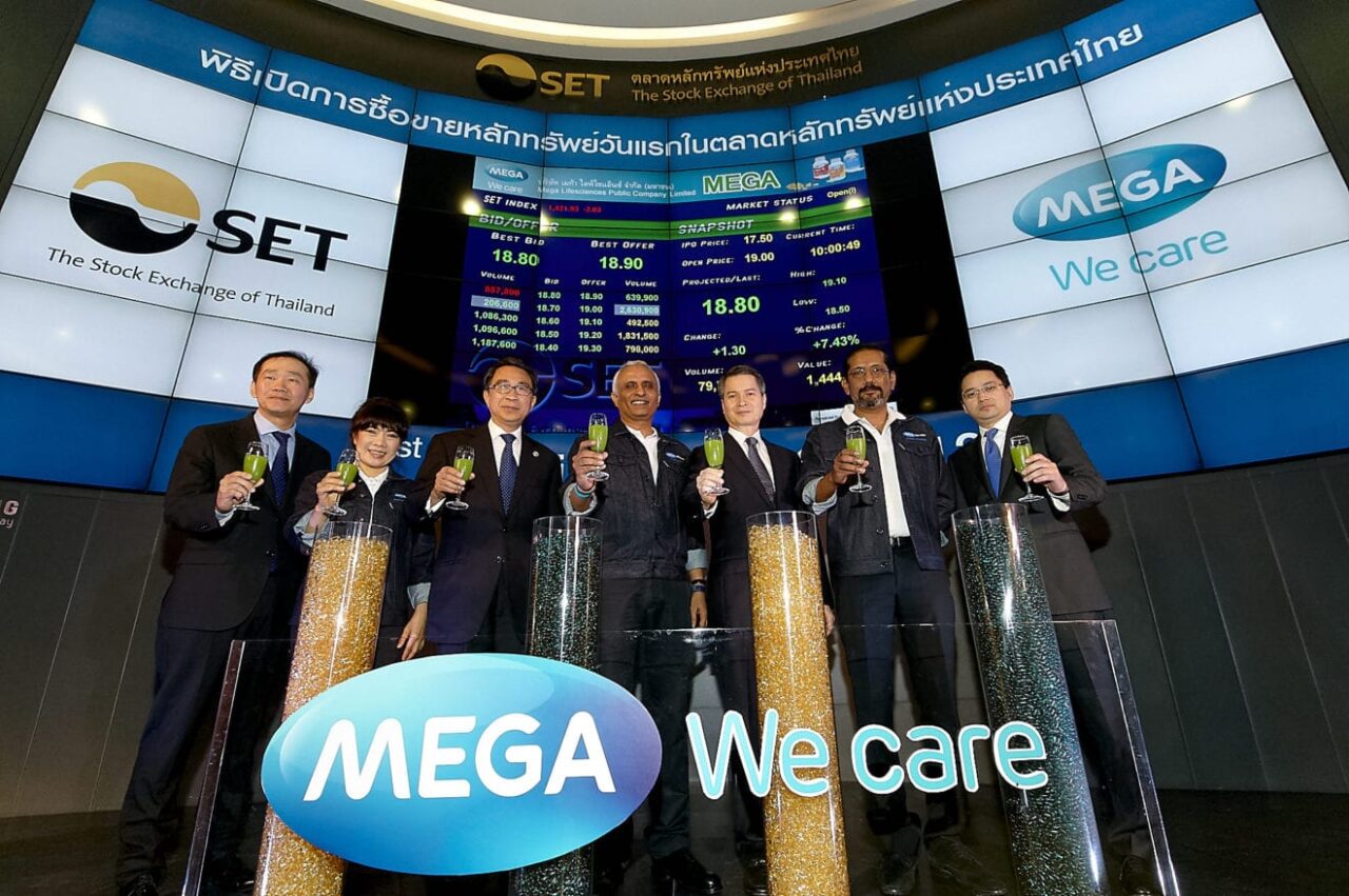 Mega Lifesciences First Trading Day