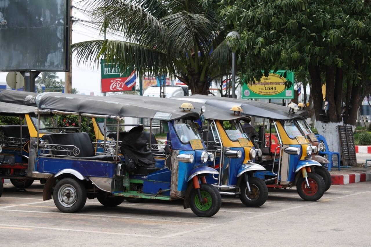 Tuk tuks in Ubon Ratchathani 01