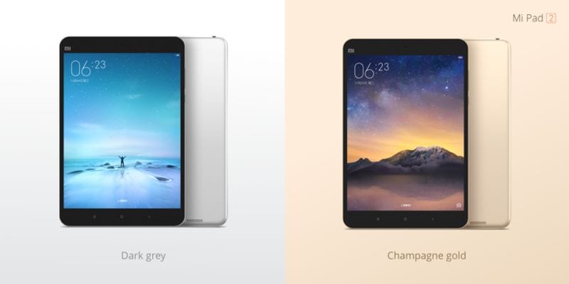 xiaomi mi pad 2