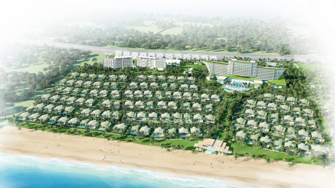 Mövenpick Resort Cam Ranh Bay a mixed use resort situated along the pristine white beaches of Vietnams Cam Ranh Bay