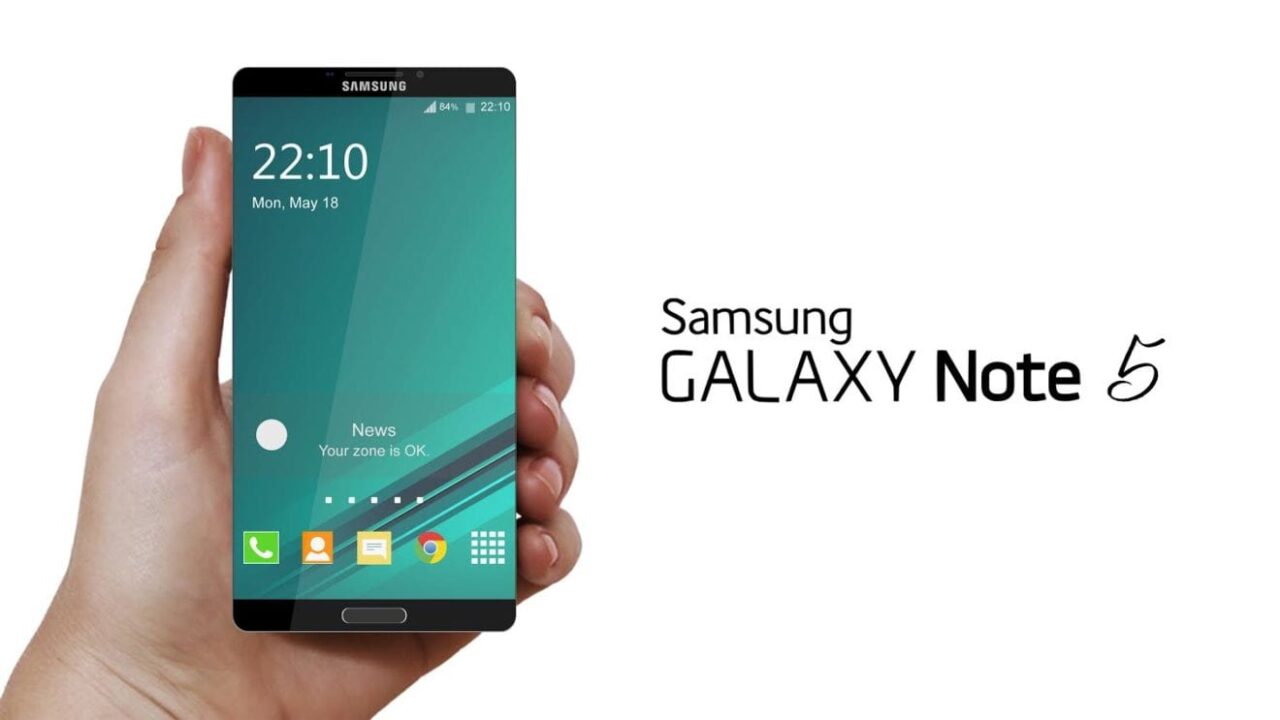 Samsung Galaxy Note 5 concept DBS 1