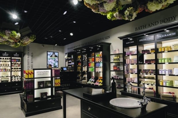 Stenders fills its store with colourful fresh flowers and prides itself on handcrafted body scrubs and soaps with real natural ingredients such as Lavender. — TODAY pic