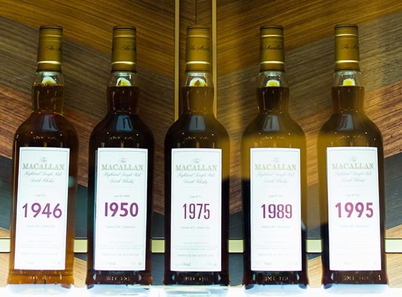DFS MOWS MACALLAN VINTAGES