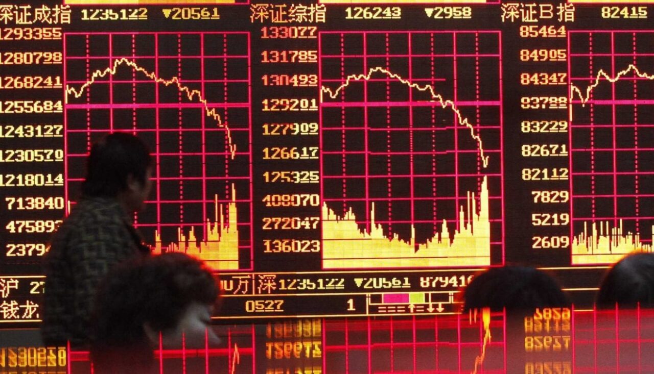 shanghai composite down