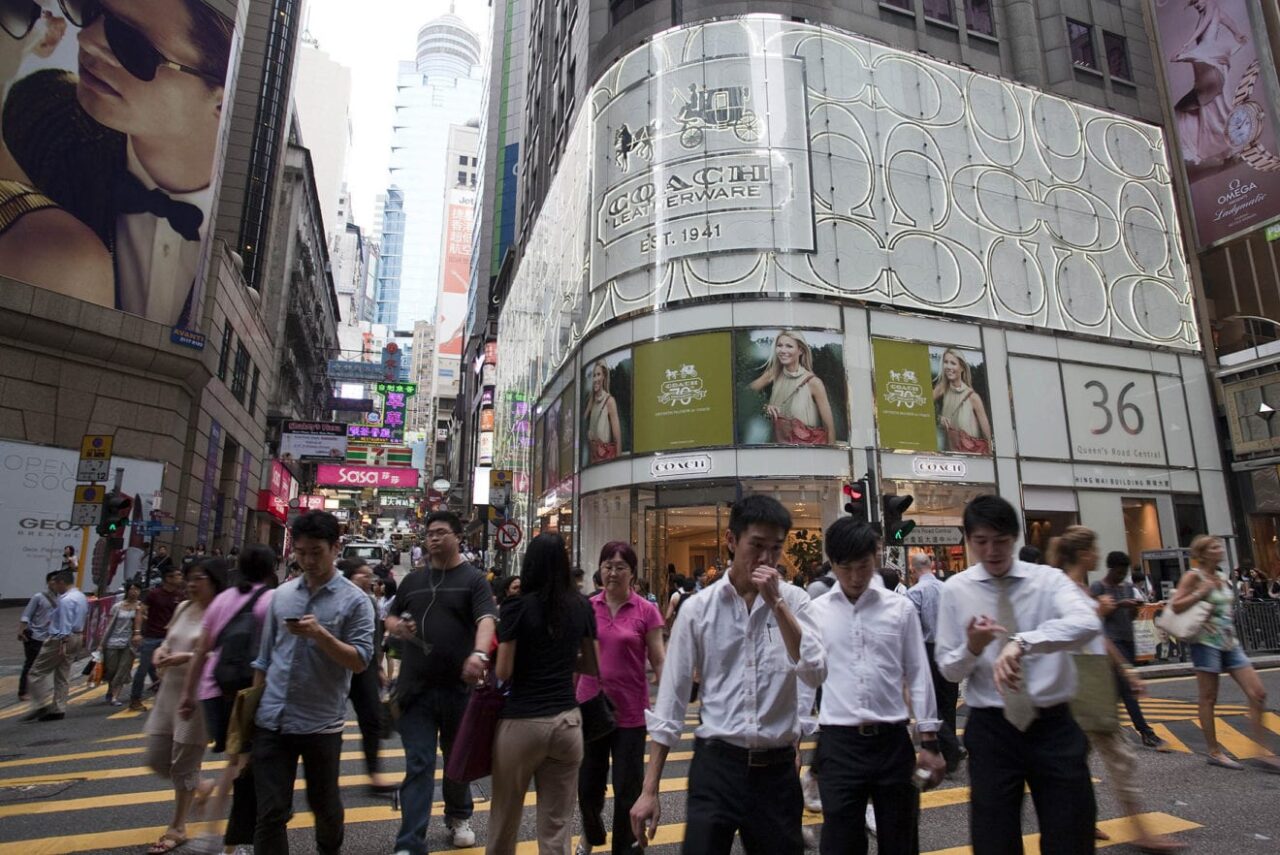 hong kong retail shopping coach