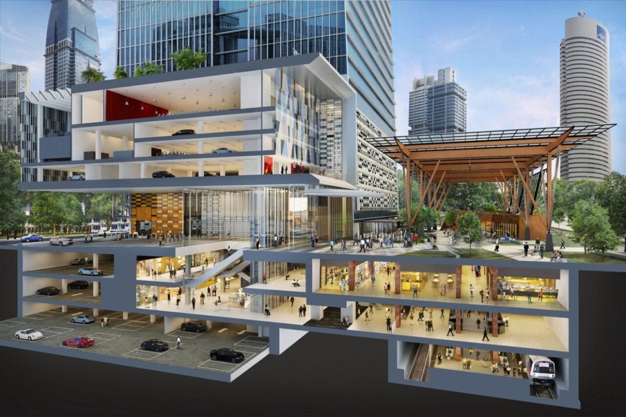resize tanjong pagar centre will have six levels of premium retail and fb space that will be seamlessly integrated with tanjong 1