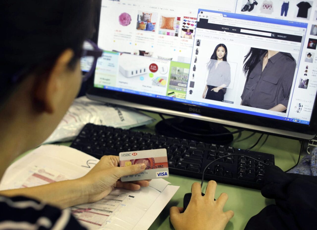 shopping online