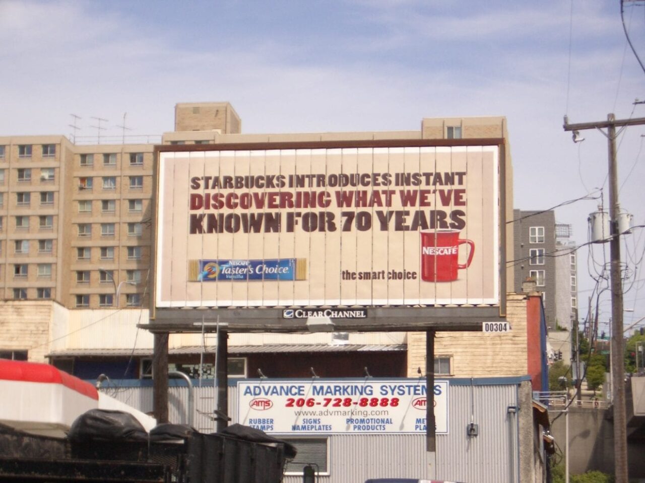 Nescafe billboard
