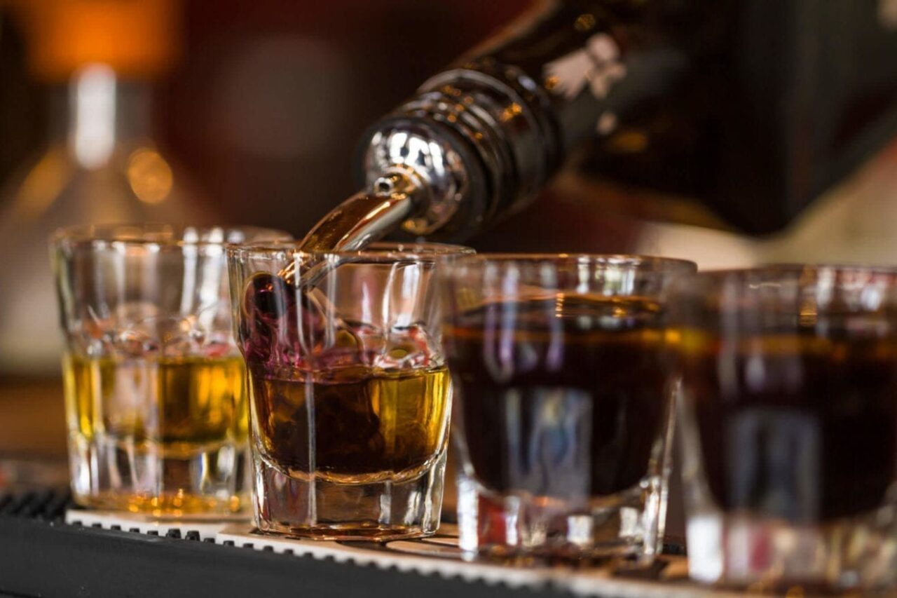 Liqueurs work great in shooters
