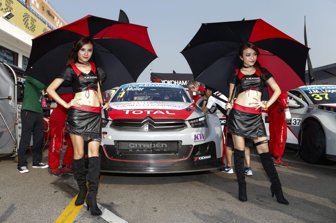 WTCC 2014 Macau YOKOHAMA Girls