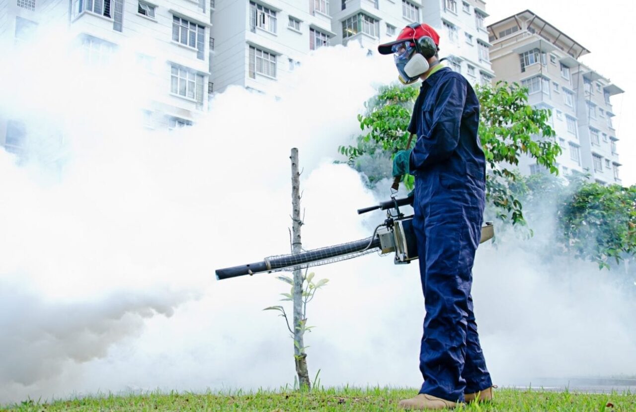 Mosquito Fogging Zika Virus