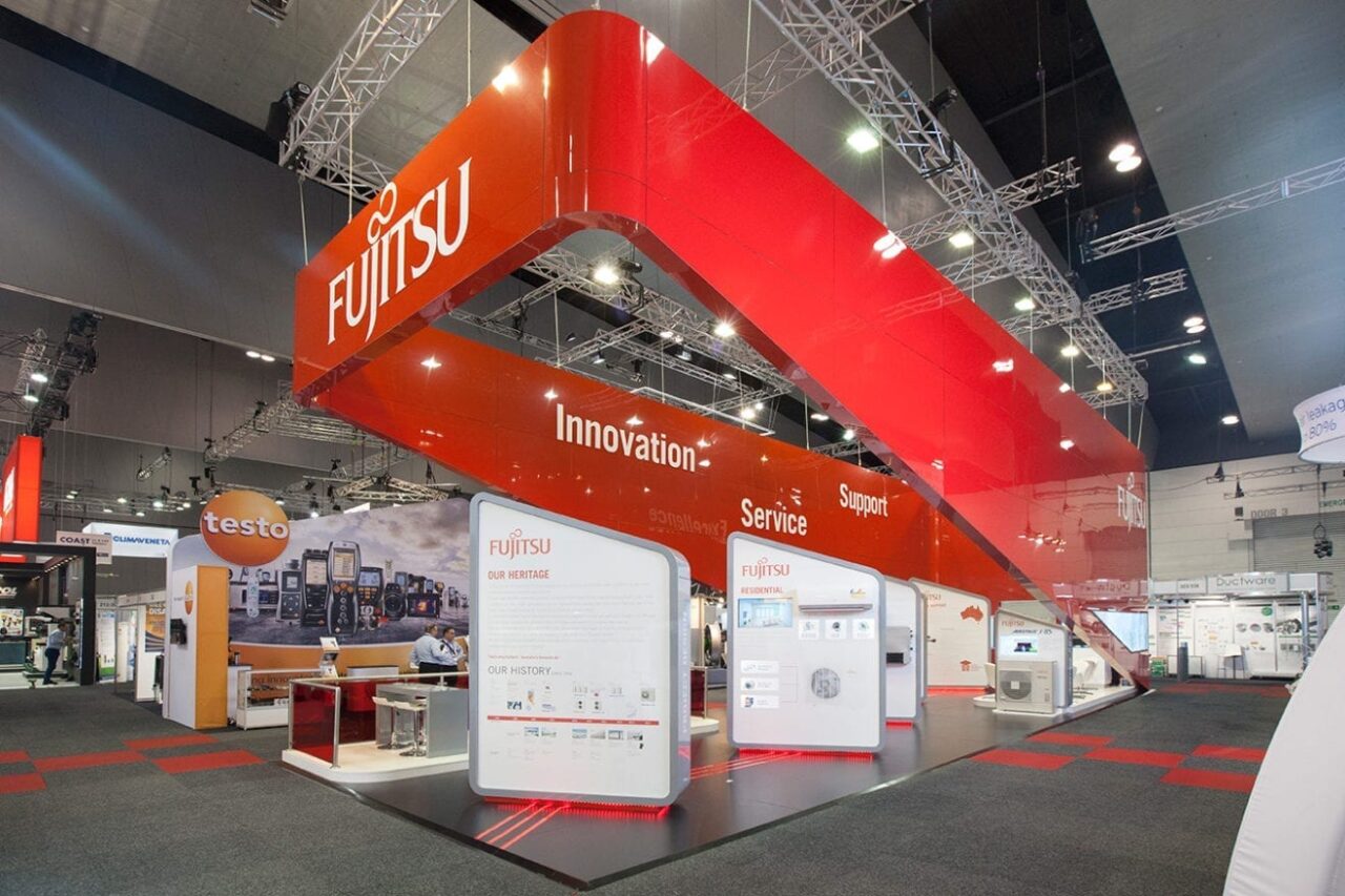fujitsu stand at arbs 2014