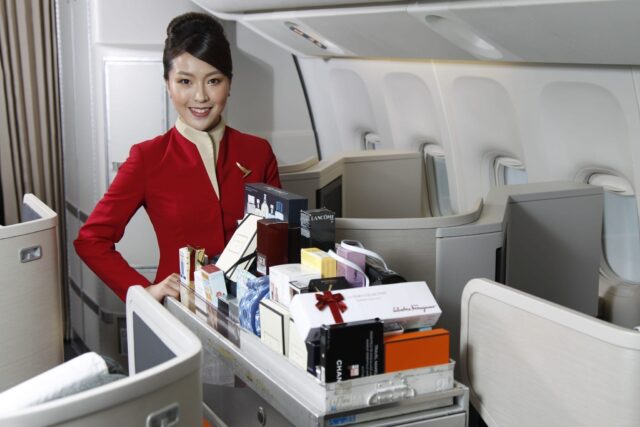 CX inflight sales crew