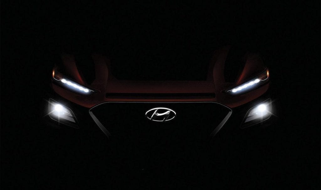 twin headlights on Kona