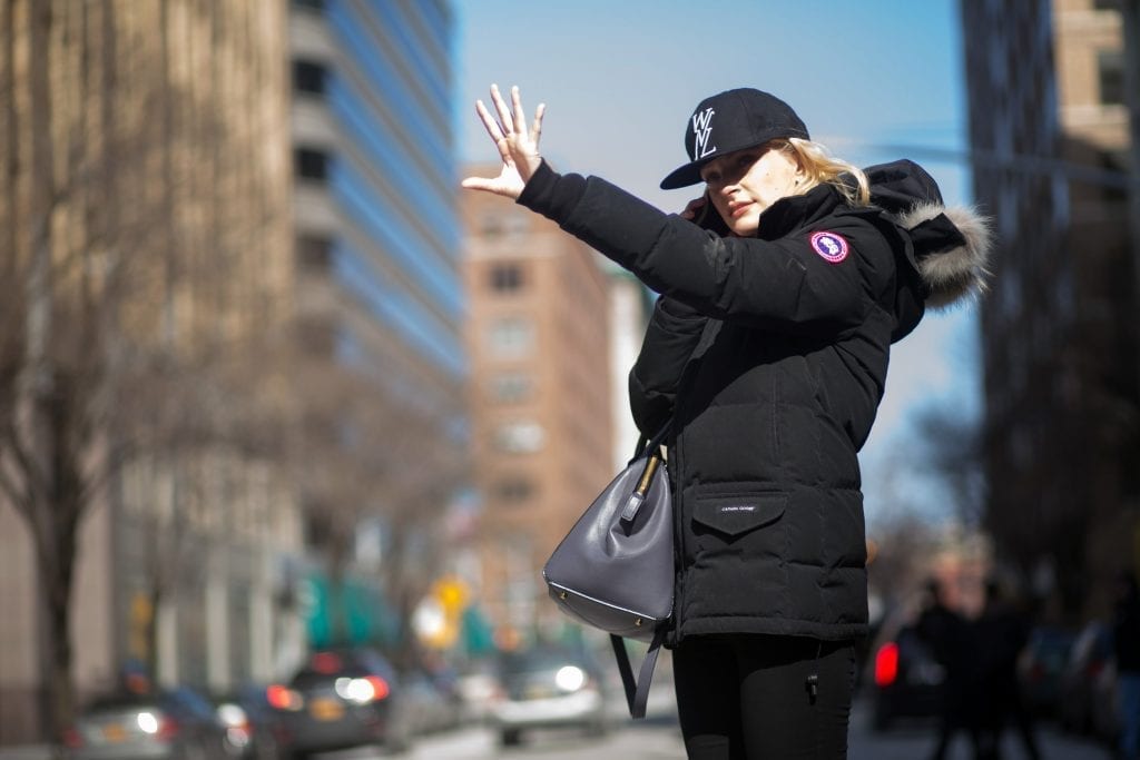 Canada goose street style 2025
