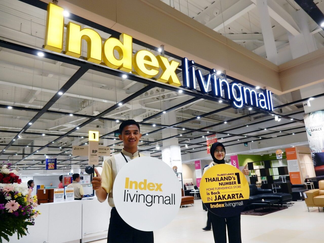 the 1st store of Index Living Mall in Jakarta..