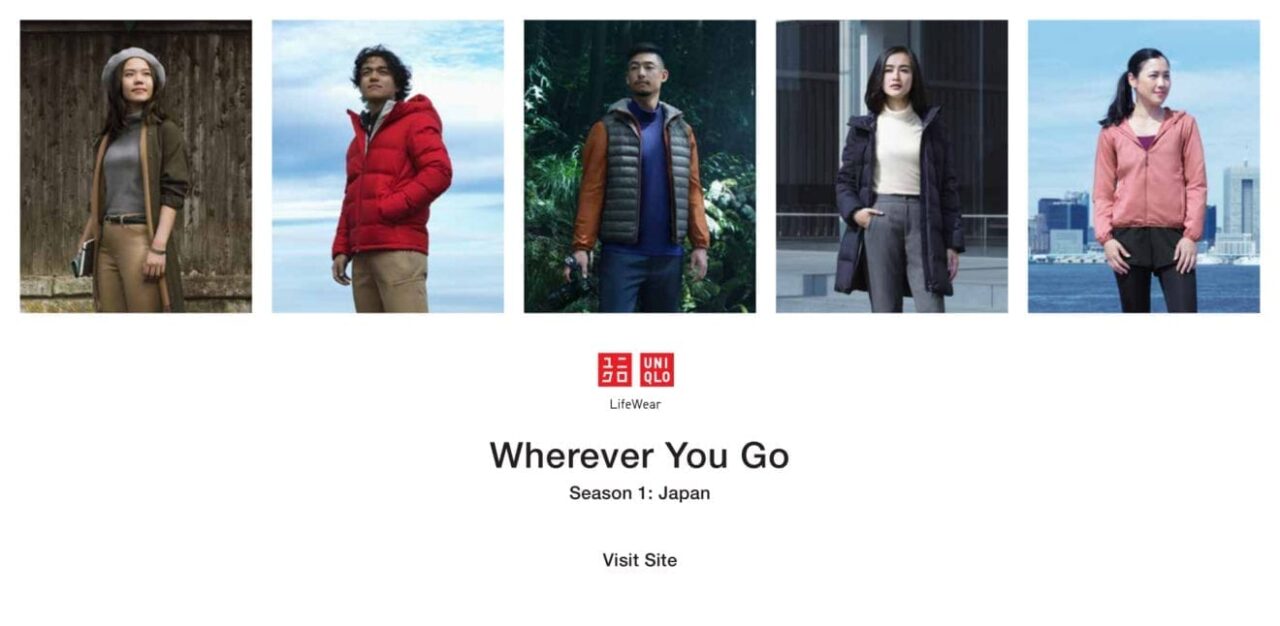 Campaign Banner UNIQLO Where You Go