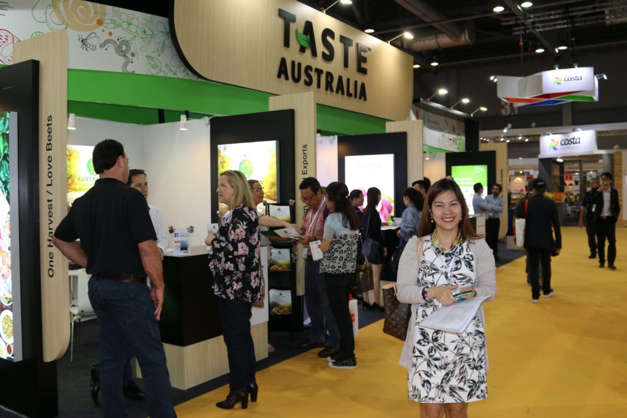Taste Australia brand showing