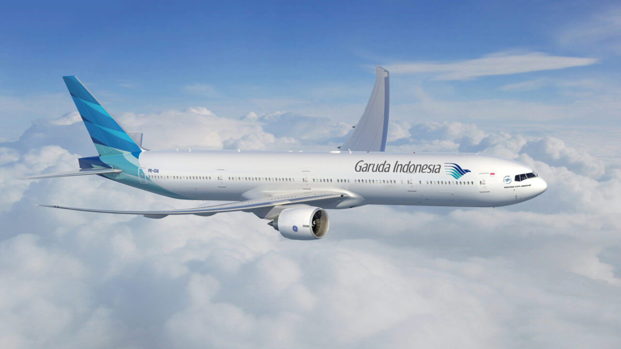 Garuda Indonesia plane