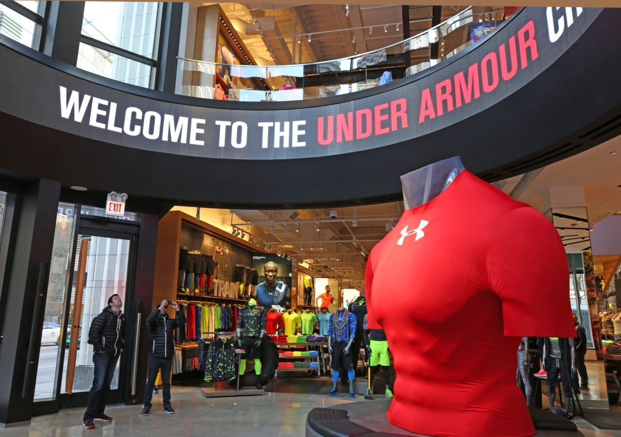 Under armour licensing sale