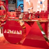 Giorgio Armani Beauty set up at T Galleria Beauty By DFS Causeway Bay HK 768x512