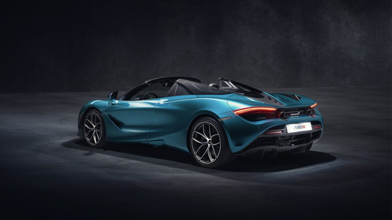 720S Spider low rear wallpaper