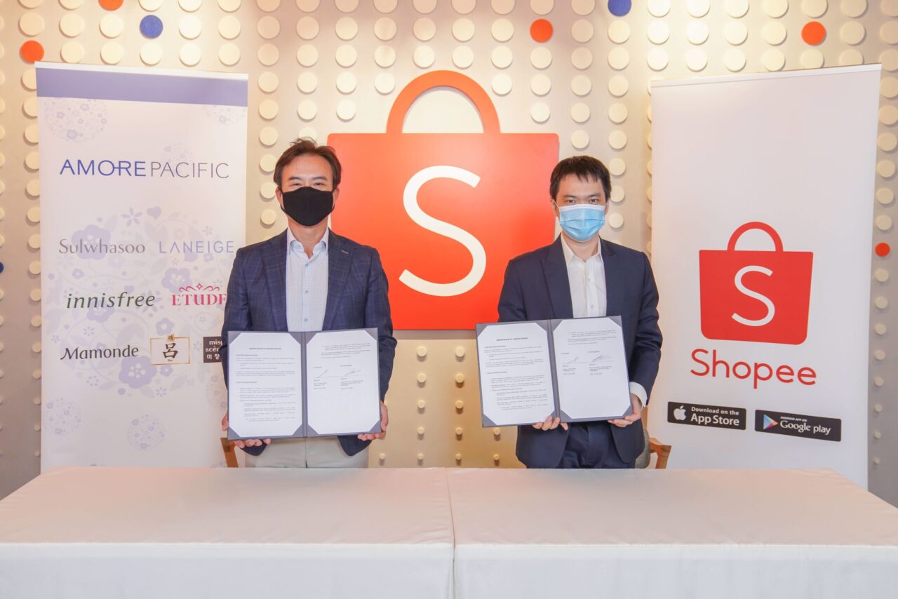 Amorepacific inks MOU with Shopee scaled