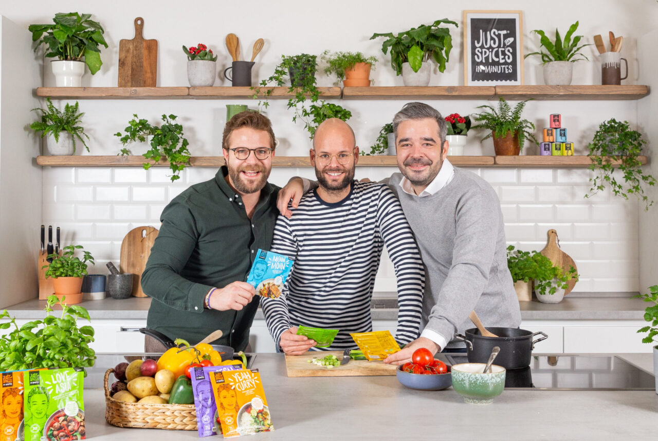 JustSpices INMINUTES Gruender v.l.n.r. Florian Falk Ole Strohschnieder Bela Seebach 9 1 scaled