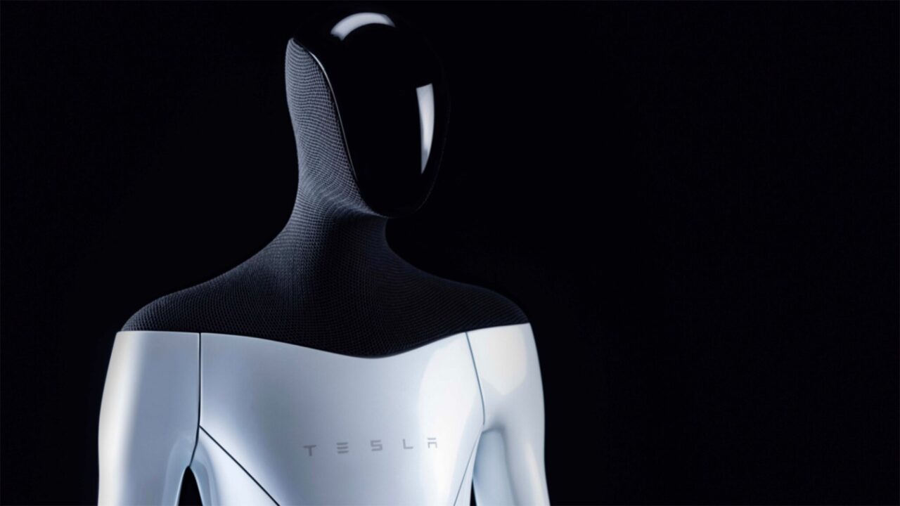 tesla bot robot