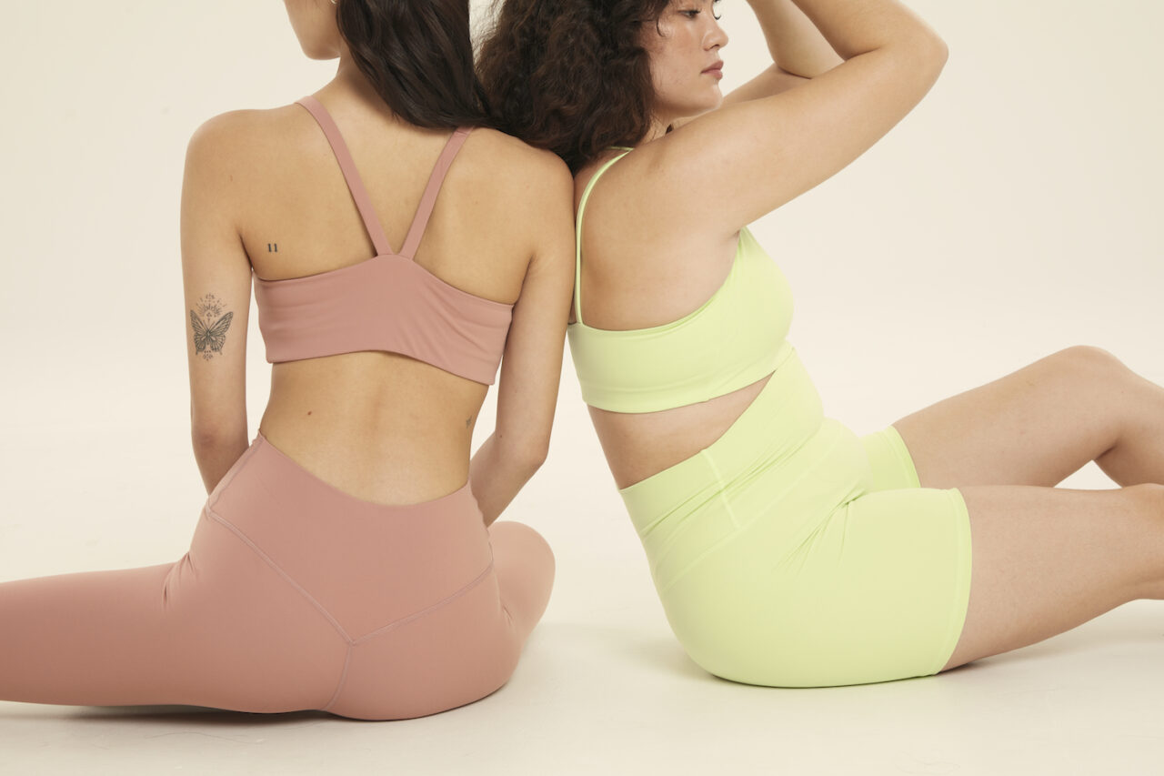 BaseFlex®-Invert-Bra-and-Flex-Leggings-Blush-BaseFlex®-Asymmetric-Bra-and-Flex-Shorts-Lettuce-1280x853.jpeg