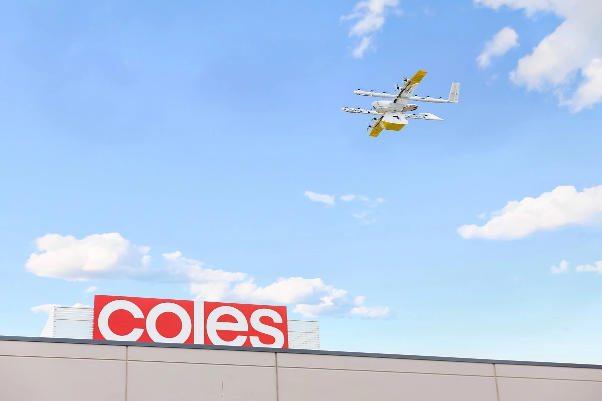 Coles expands drone-delivery service into southeast Queensland