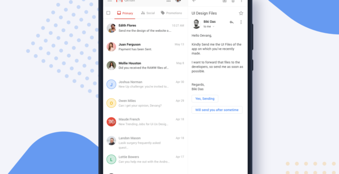 Gmail interface gets optimized for foldable phones like Galaxy Z Fold 4