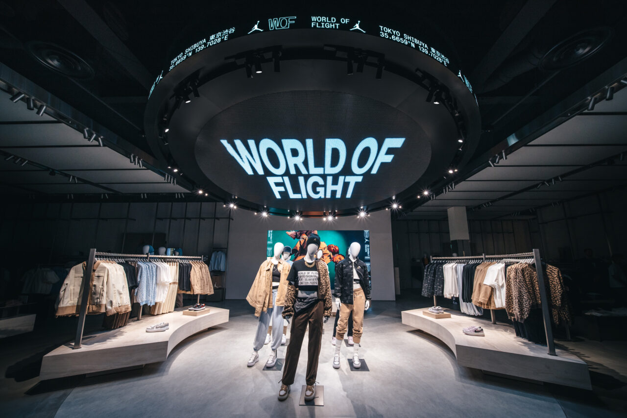 Nike launches Jordan World of Flight in Shibuya, Tokyo