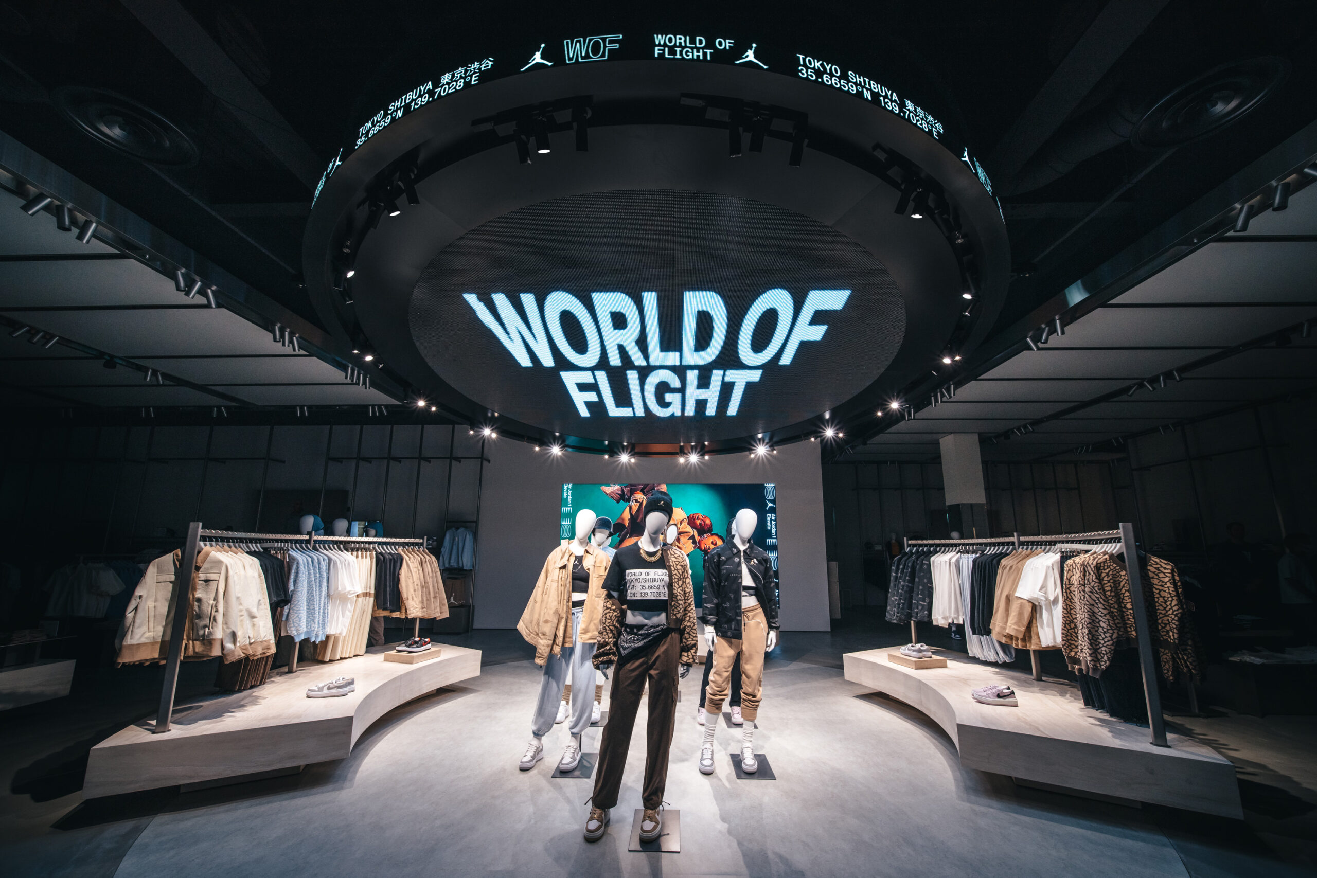 Nike launches Jordan World of Flight in Shibuya, Tokyo