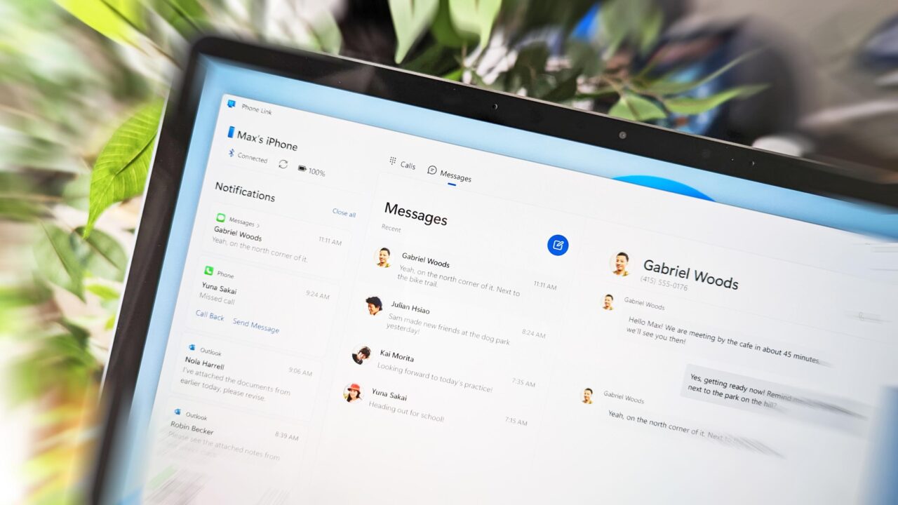 Microsoft finally brings Phone Link to iOS users