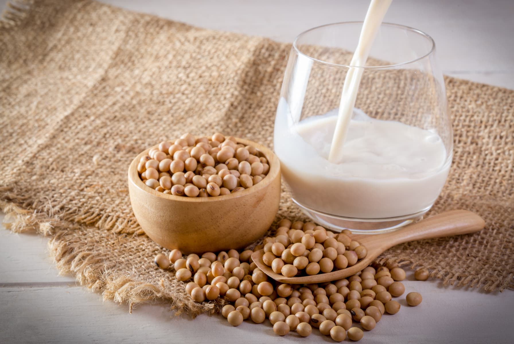 Soy milk contaminated during shipment to Japan