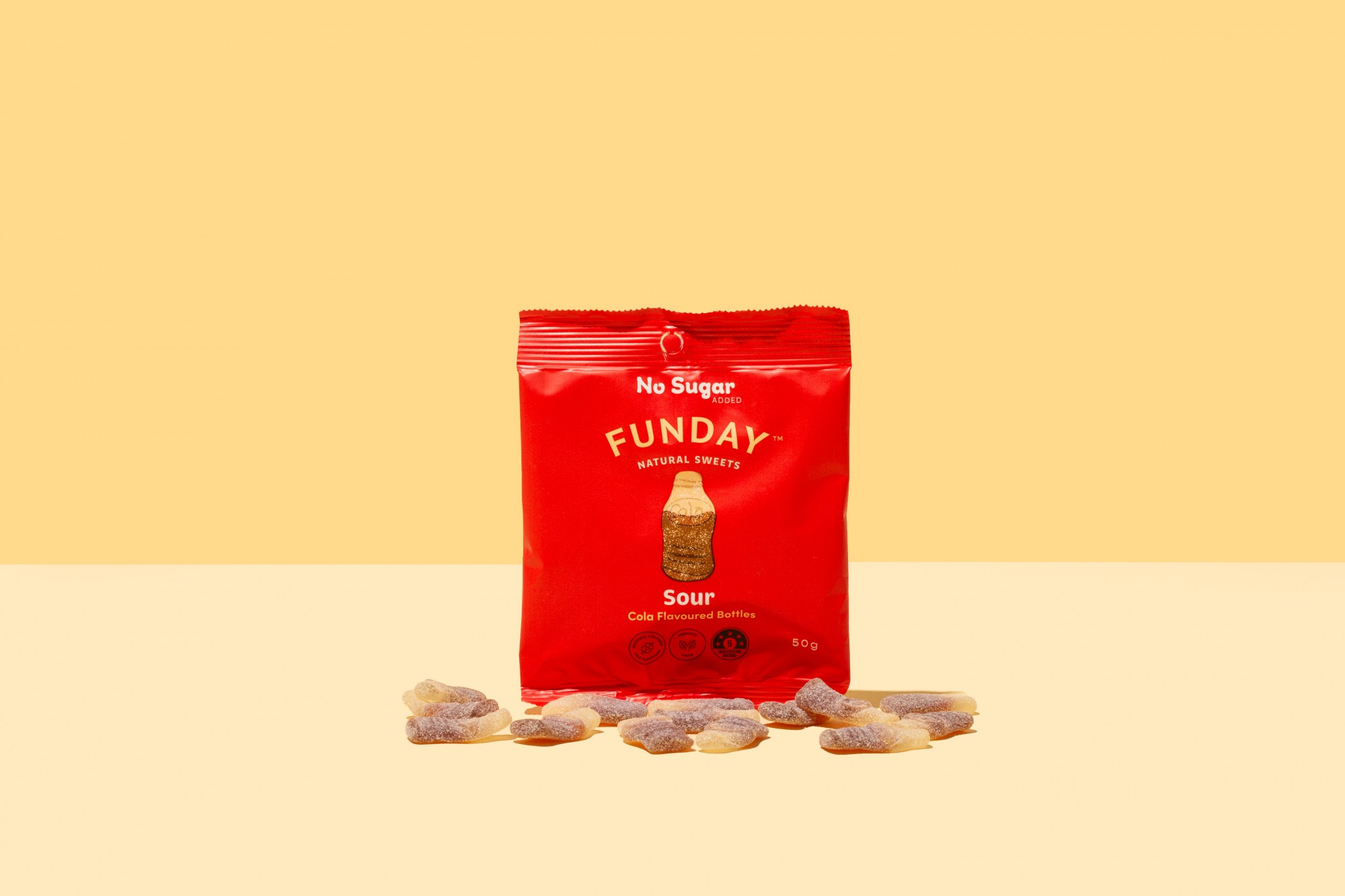 Funday Sweets launches new low-sugar sour cola gummies