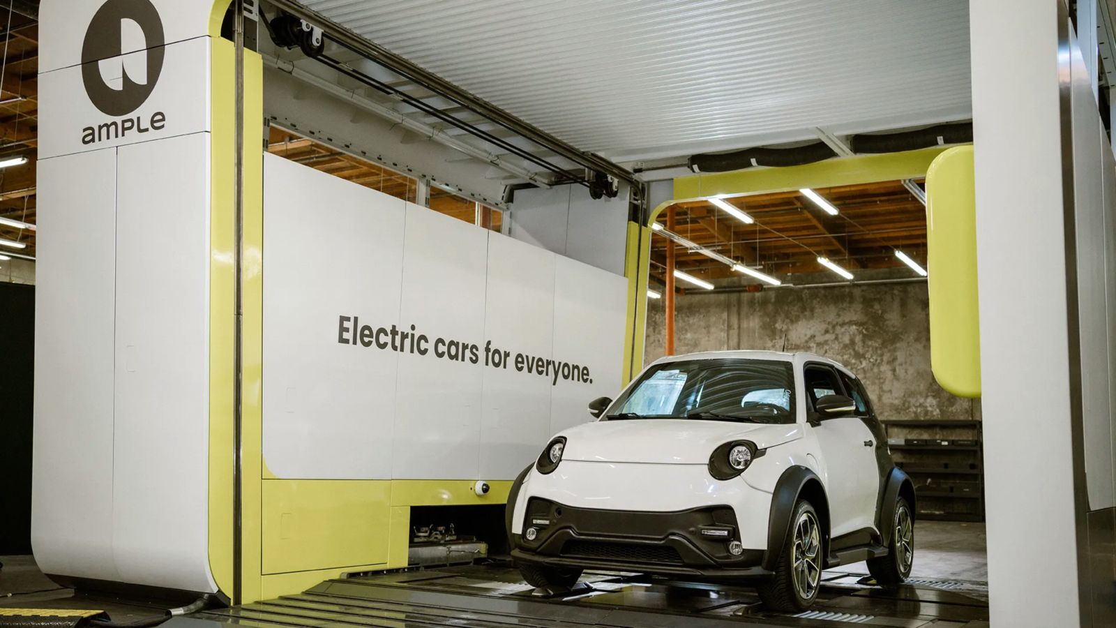 Ample Introduces Modular Battery-Swapping Technology